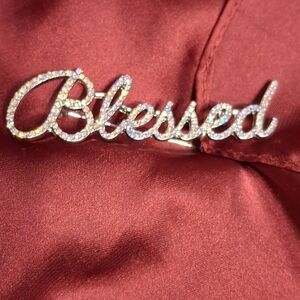Blessed Rhinestone brooch New